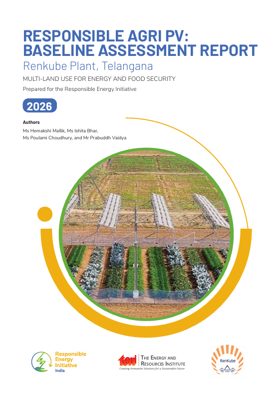 Responsible Agri-PV Baseline Assessment – Renkube Plant, Telangana