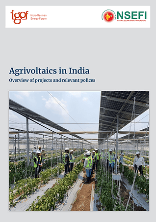 Agrivoltaics in India